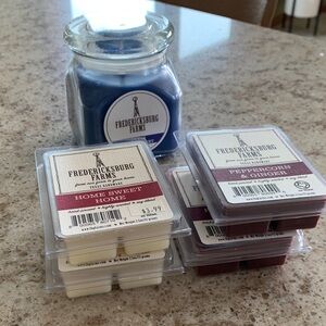 Fredericksburg Farms Candle and Wax Melts Set
